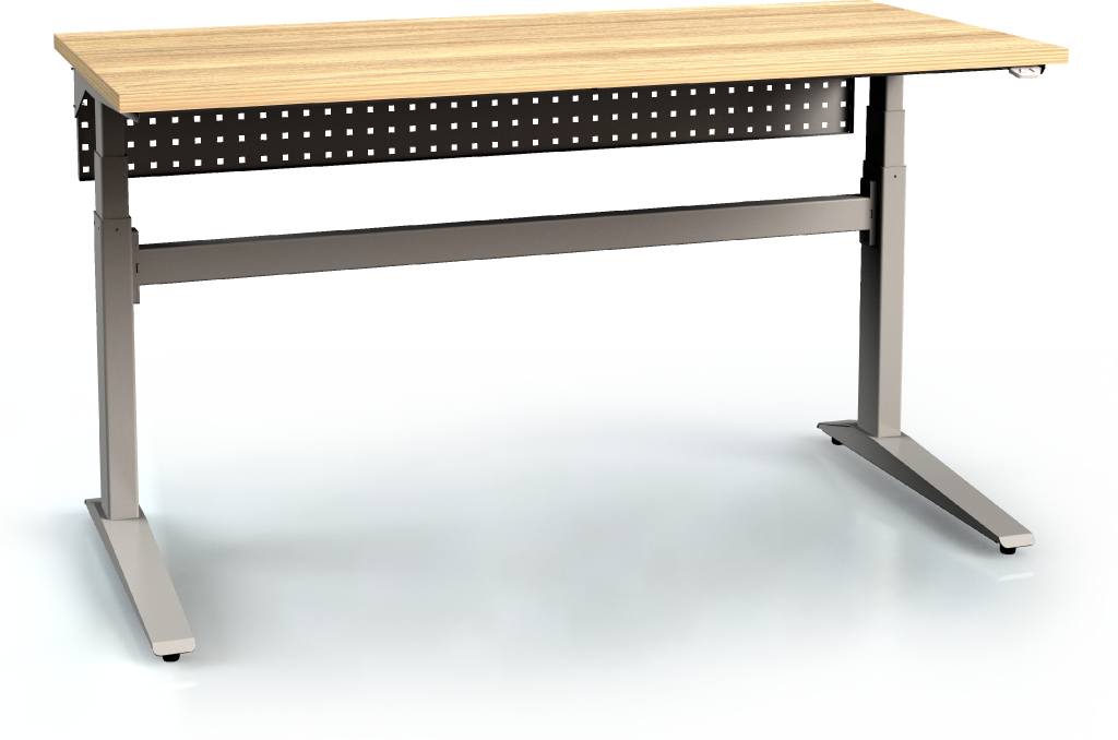 Electrically controlled workbench ALNAK - board -  660 - 1310 x 1500 x 700